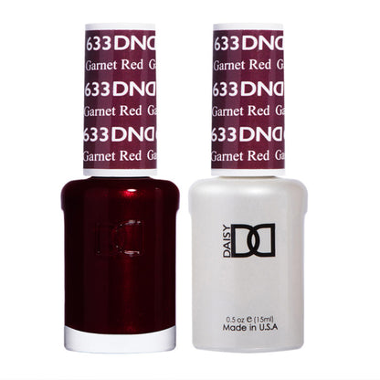 DND - DND GEL DUO 633 Rojo Granate