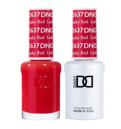 DND - DND GEL DUO 637 Rojo Suerte