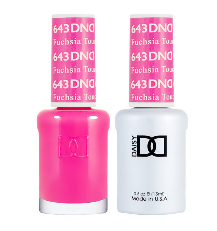 DND - DND GEL DUO 643 Toque Fucsia