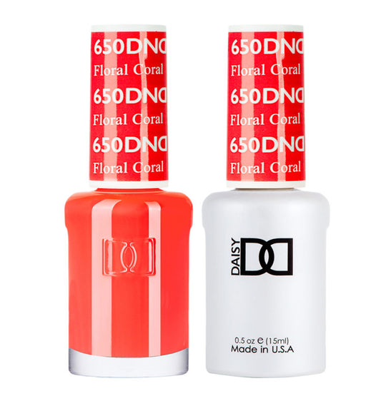 DND - DND GEL DUO 650 Coral Foral