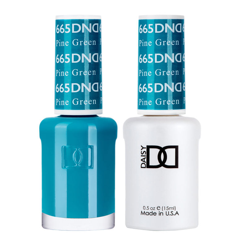 DND - DND GEL DUO 665 Verde Pino