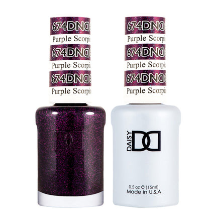 DND - DND GEL DUO 674 Purple Scorpio