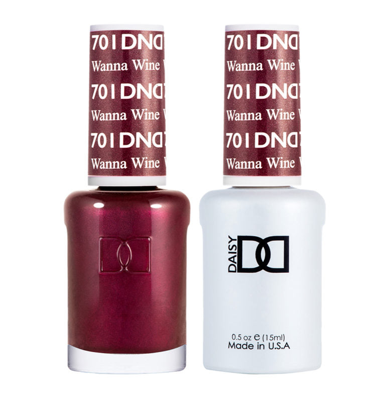 DND - DND GEL DUO 701 Wanna Wine