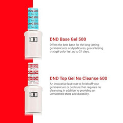 DND Base Coat & Top Coat 500 & 600  Duo Set