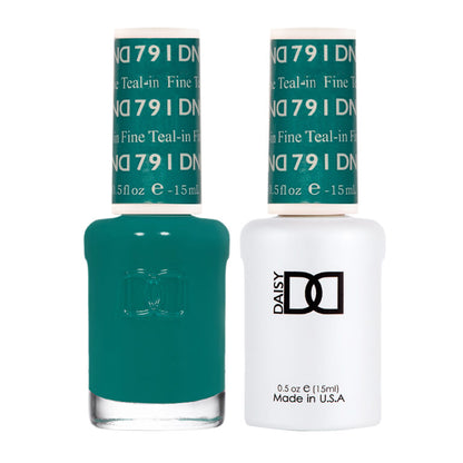 DND - DND GEL DUO 791 Verde azulado fino