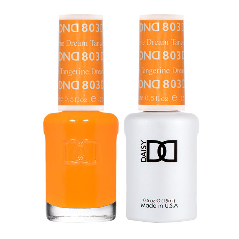 DND GEL DUO 803 Tangerine Dream 0.5 Oz