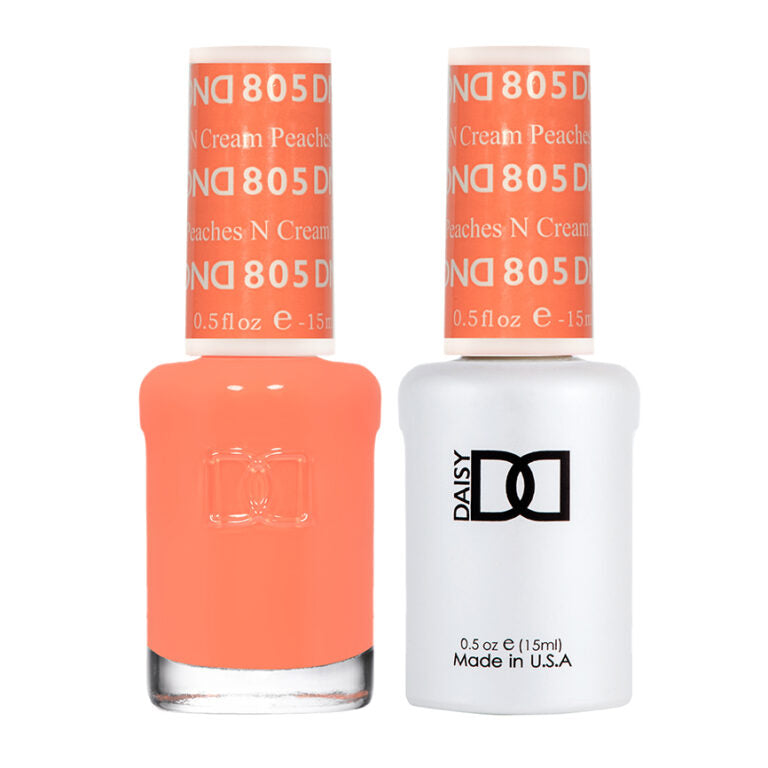 DND GEL DUO 805 Peaches n Cream 0.5 Oz