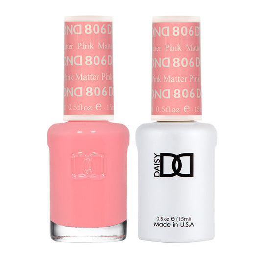 DND GEL DUO 806 Pink Matter 0.5 Oz