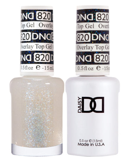 DND GEL DUO 820 Overlay Top Gel 0.5 Oz