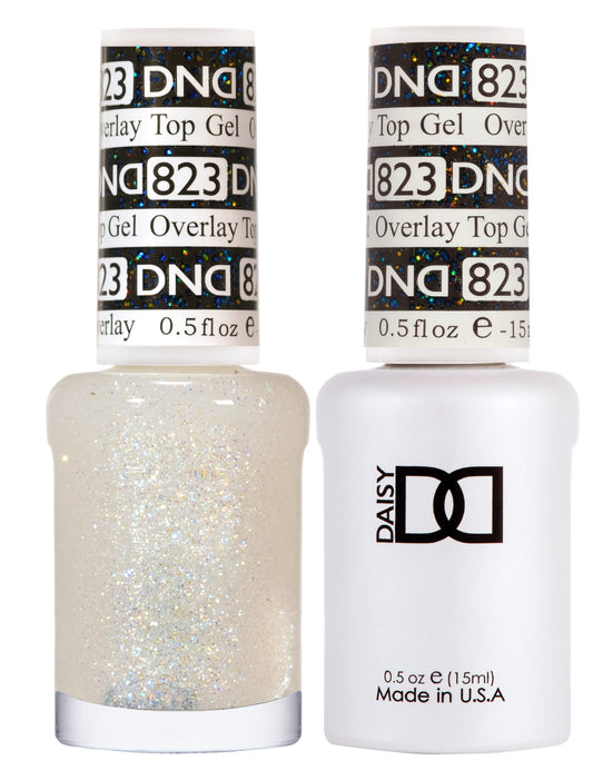 DND GEL DUO 823 Overlay Top Gel 0.5 Oz