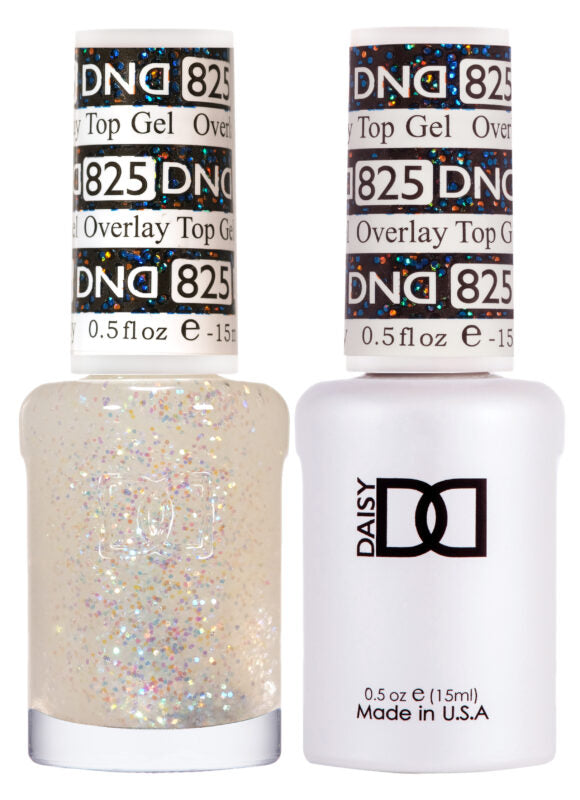 DND GEL DUO 825 Overlay Top Gel 0.5 Oz