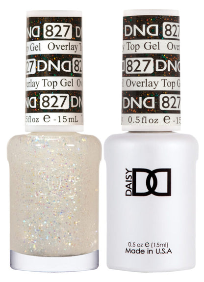 DND GEL DUO 827 Gel superior superpuesto 0.5 oz