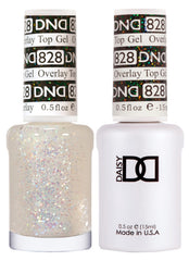 DND GEL DUO 828 Overlay Top Gel 0.5 Oz