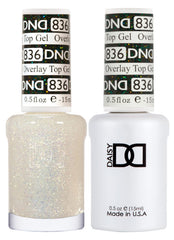 DND GEL DUO 836 Overlay Top Gel 0.5 Oz