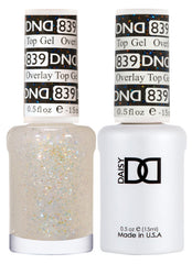 DND GEL DUO 839 Overlay Top Gel 0.5 Oz