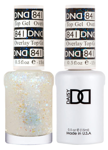 DND GEL DUO 841 Overlay Top Gel 0.5 Oz