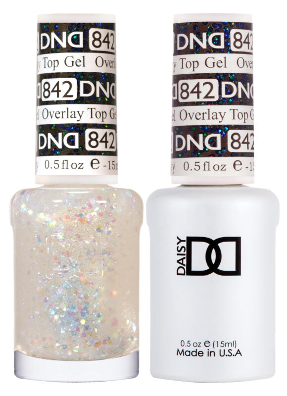 DND GEL DUO 842 Gel superior superpuesto 0.5 oz