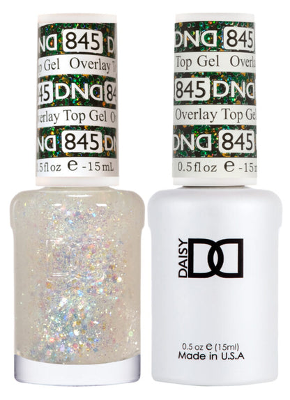 DND GEL DUO 845 Overlay Top Gel 0.5 Oz