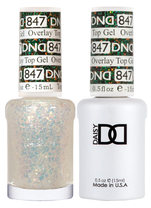 DND GEL DUO 847 Gel superior superpuesto 0.5 oz