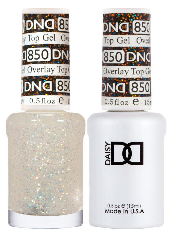 DND GEL DUO 850 Gel superior superpuesto 0.5 oz