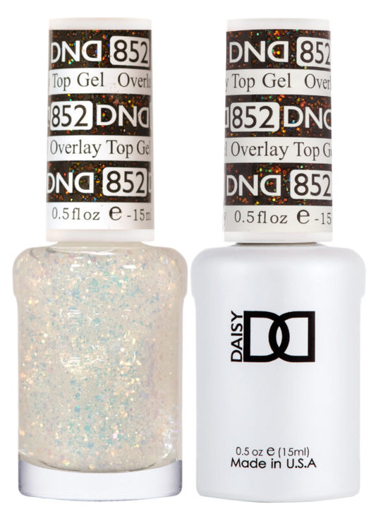 DND GEL DUO 852 Overlay Top Gel 0.5 Oz