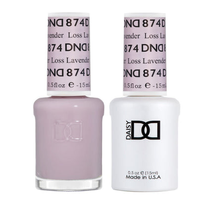 DND GEL DUO 874 Pérdida Lavanda 0.5 Oz