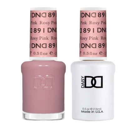 DND GEL DUO 891 Rosa Rosado 0.5 Oz