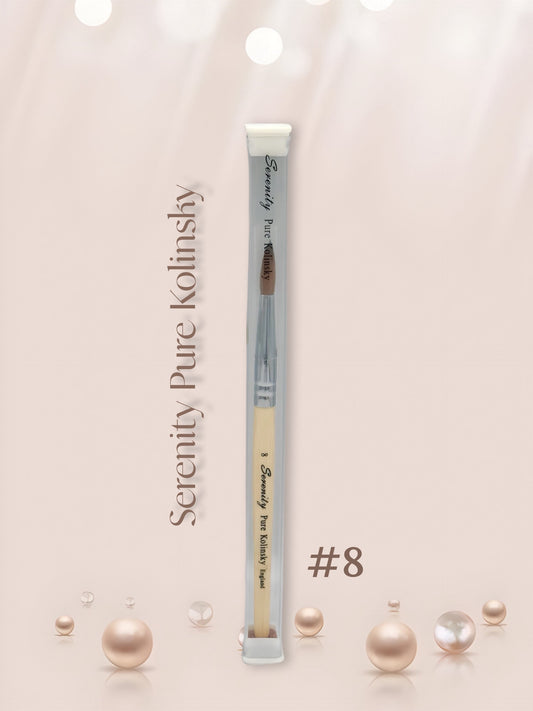 Serenity Kolinsky │ Acrylic Nail Brush │ Size #8
