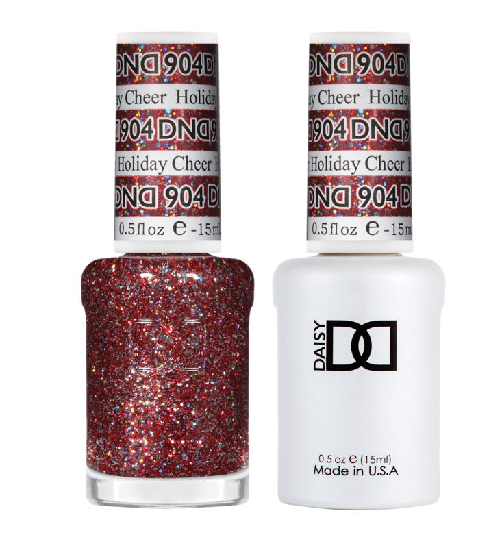 DND GEL DUO 904 Holiday Cheer 0.5 Oz