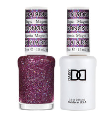 DND GEL DUO 919 Magenta Magic 0.5 Oz