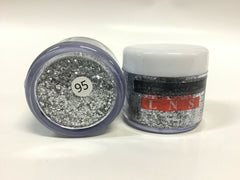 LNS | Rainbow Holographic Glitter Nail Art Crafts