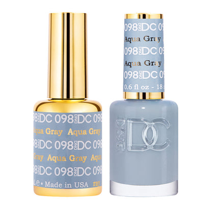 DNDDC - DND GEL DUO 098 AQUA GRAY