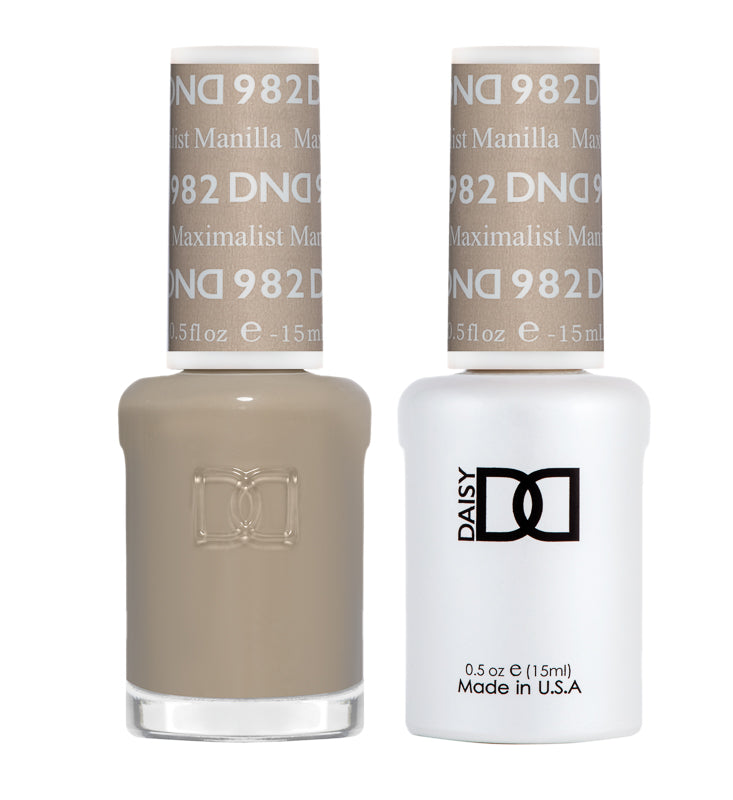 DND GEL DUO 982 Maximalist Manilla 0.5 Oz