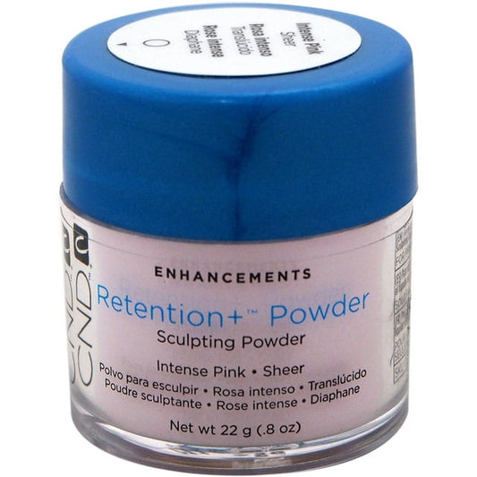 CND Retention+ Polvo acrílico para esculpir uñas, rosa intenso, 0.8 oz 