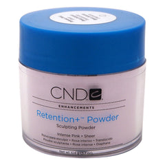 CND Retention+ Polvo para esculpir uñas, rosa intenso, 3.7 oz 