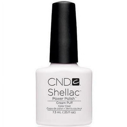 CND Shellac Gel Polish [Crema Puff] 0.25 oz * BEAUTY TALK LA * 