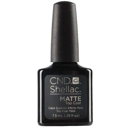 CND Shellac - Matte Top Coat 0.25 oz * BEAUTY TALK LA *