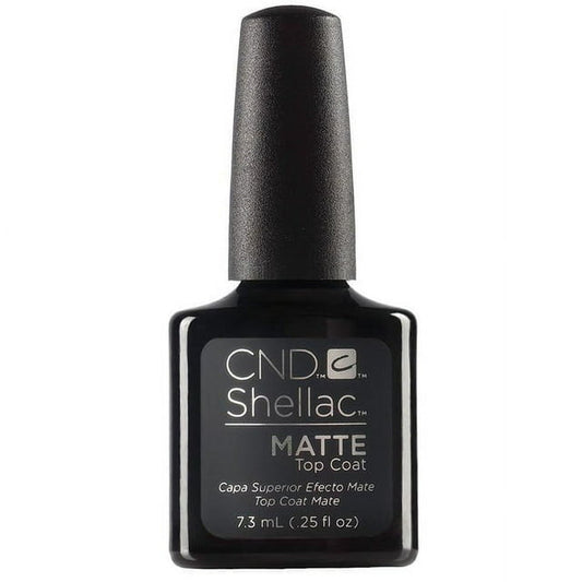 CND Shellac - Capa superior mate 0.25 oz *BEAUTY TALK LA* 