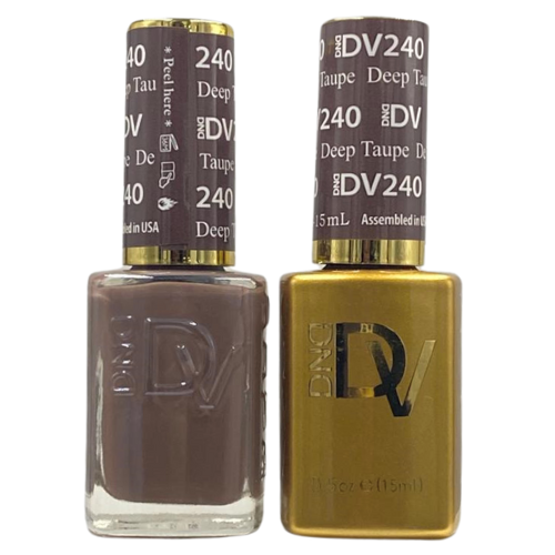 DND - DIVA Gel Duo #240 | Deep Taupe