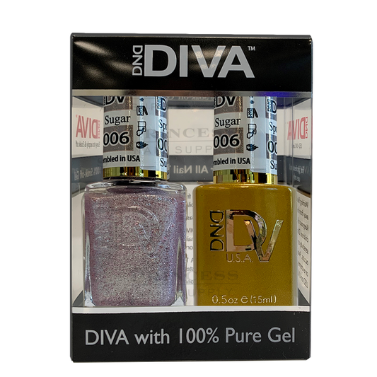 DND - DIVA Gel Duo #006 | Sugar & Sprinkles