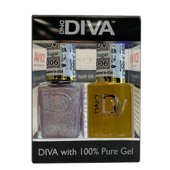 DND - DIVA Gel Duo #006 | Sugar & Sprinkles