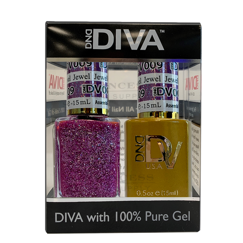 DND - DIVA Gel Duo #009 | Jewel