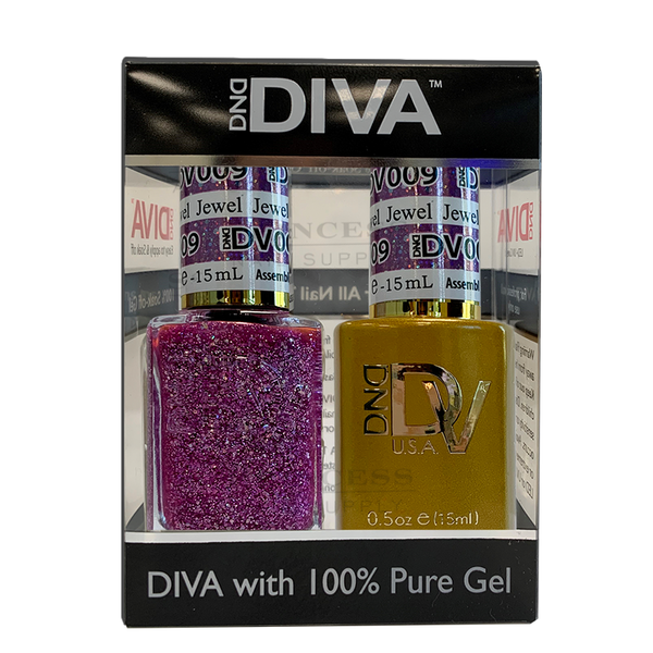 DND - DIVA Gel Duo #009 | Jewel
