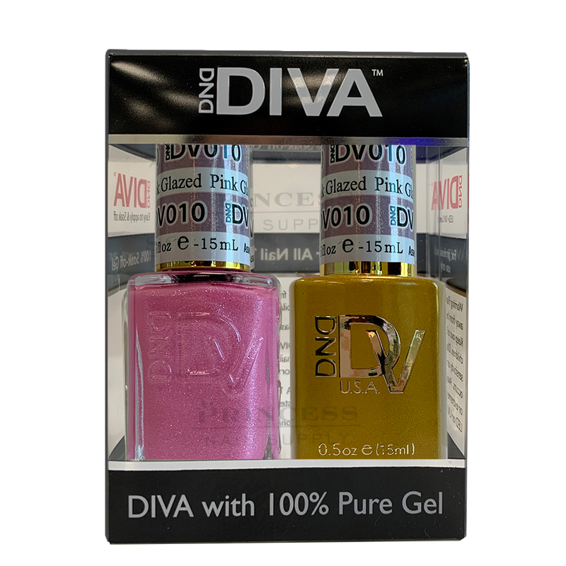 DND - DIVA Gel Duo #010 | Pink Glazed