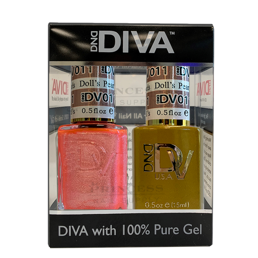 DND - DIVA Gel Duo #011 | Doll'S Pearls