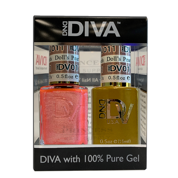 DND - DIVA Gel Duo #011 | Doll'S Pearls