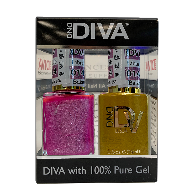 DND - DIVA Gel Duo #014 | Balanced Libra