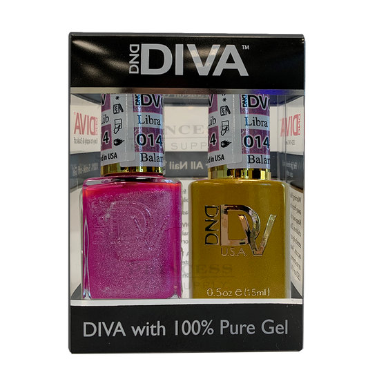 DND - DIVA Gel Duo #014 | Balanced Libra