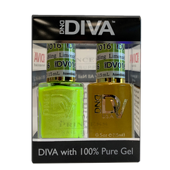 DND - DIVA Gel Duo #016 | Limoncello Bling