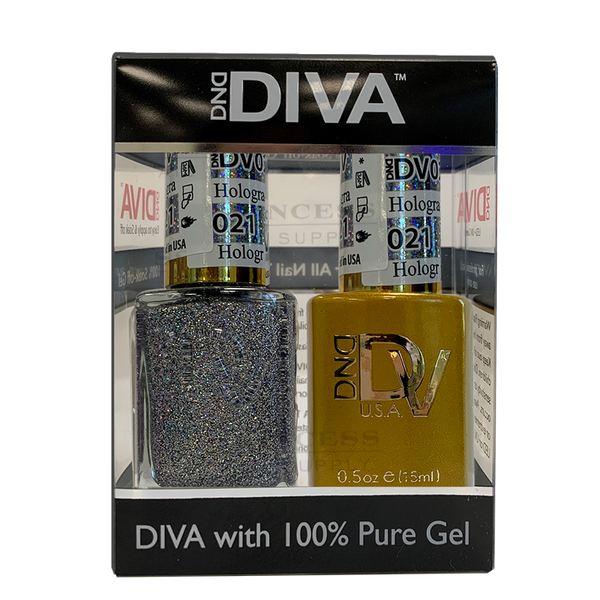 DND - DIVA Gel Duo #021 | Hologra-Fun
